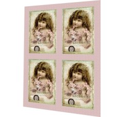 BAVLNĚNÝ PANEL - SADA 14,5 x 20,5 cm  1GS380