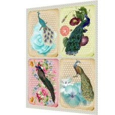 BAVLNĚNÝ PANEL - SADA 16,5 x 21 cm  1GS438