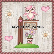 Bavlněná látka-panel A7321