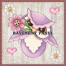 Bavlněná látka-panel A7323