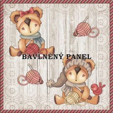 Bavlněná látka-panel A7336