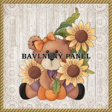 Bavlněná látka-panel A7342