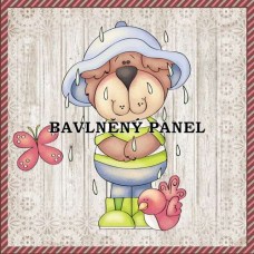 Bavlněná látka-panel A7352