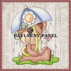 Bavlněná látka-panel A7353