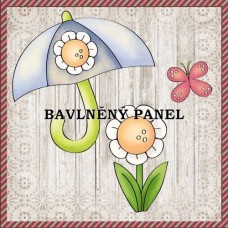 Bavlněná látka-panel A7356