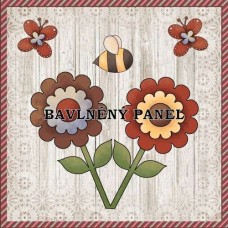 Bavlněná látka-panel A7364