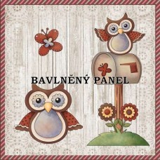 Bavlněná látka-panel A7366