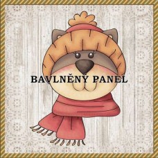 Bavlněná látka-panel A7382
