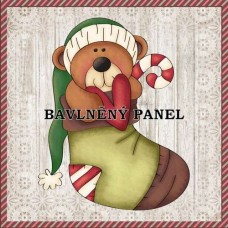 Bavlněná látka-panel A7412