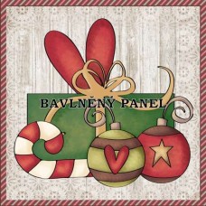 Bavlněná látka-panel A7415