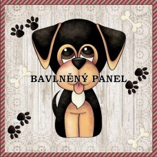 Bavlněná látka-panel A7423