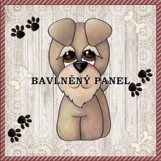 Bavlněná látka-panel A7426
