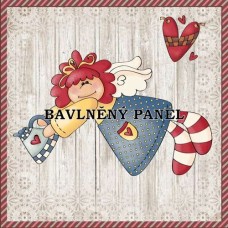 Bavlněná látka-panel A7432