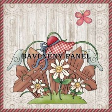 Bavlněná látka-panel A7433