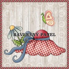 Bavlněná látka-panel A7434