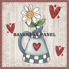 Bavlněná látka-panel A7435