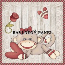 Bavlněná látka-panel A7453