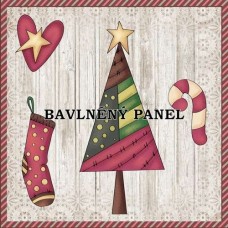 Bavlněná látka-panel A7464