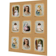 BAVLNĚNÝ PANEL - SADA 30 x 37,5 cm  2NS94