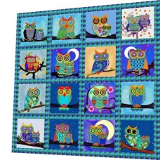 BAVLNĚNÝ PANEL - SADA 45 x 45 cm  4VNS173