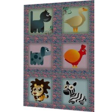 BAVLNĚNÝ PANEL - SADA 26 x 40 cm  3GS228