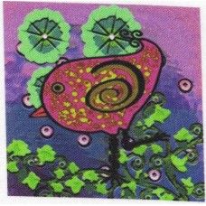 BAVLNĚNÝ PANEL - 8,5 x 8,5 cm 19RG172
