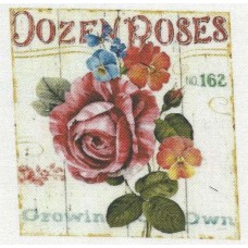 BAVLNĚNÝ PANEL - 12,5 x 13 cm 19RG207