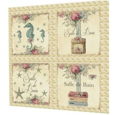 BAVLNĚNÝ PANEL - SADA 34 x 35 cm  4GS37