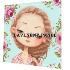 Bavlněná látka-panel A6745