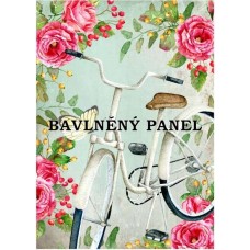 Bavlněná látka-panel A6762