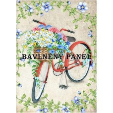 Bavlněná látka-panel A6763