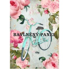 Bavlněná látka-panel A6764