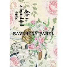 Bavlněná látka-panel A6767
