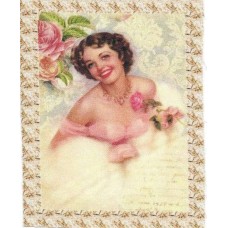 BAVLNĚNÝ PANEL - 7,5 x 10,5 cm 9RG325