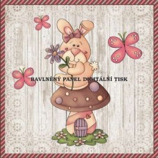 Bavlněná látka-panel A7822