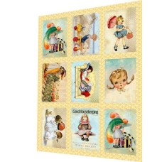 BAVLNĚNÝ PANEL - SADA 30 x 39 cm  2NS234
