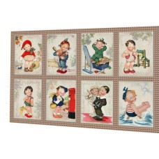 BAVLNĚNÝ PANEL - SADA 40 x 60 cm VNM27