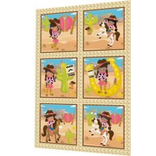 BAVLNĚNÝ PANEL - SADA 28 x 36 cm  4DG45