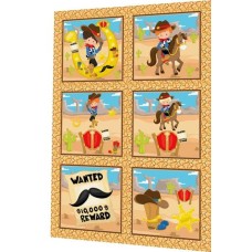 BAVLNĚNÝ PANEL - SADA 27 x 36 cm  4DG48