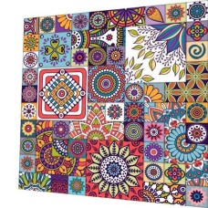 BAVLNĚNÁ LÁTKA - blok 35 X 35 cm LB76