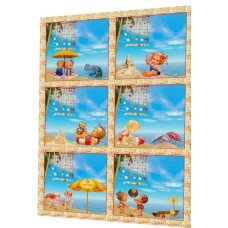 BAVLNĚNÝ PANEL - SADA 27,5 x 39 cm  NM38