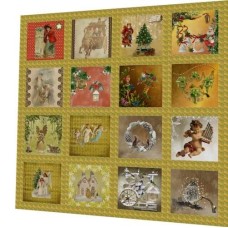 BAVLNĚNÝ PANEL - SADA 48 x 48 cm  VAS69