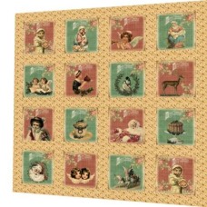 BAVLNĚNÝ PANEL - SADA 39 x 40 cm  VAS148