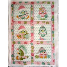 BAVLNĚNÝ PANEL - SADA 30 x 45 cm  4DG77