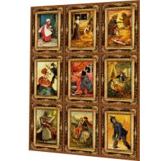 BAVLNĚNÝ PANEL - SADA 44 x 57 cm  KV66