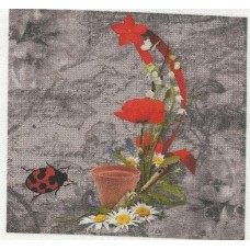 BAVLNĚNÝ PANEL - 10 x 10,5 cm 10RG493