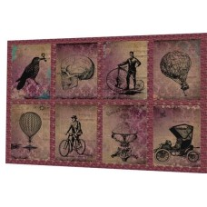BAVLNĚNÝ PANEL - SADA 40 x 61 cm  KV167