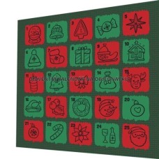 ADVENT.KALENDÁŘ-PANEL 35 X 35 cm NA OBJEDNÁVKU  AK7