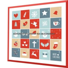 ADVENT.KALENDÁŘ-PANEL 35 X 35 cm NA OBJEDNÁVKU  AK15
