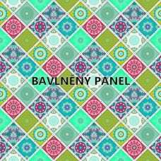 BAVLNĚNÁ LÁTKA - blok 35 X 35 cm 24v 56olb4